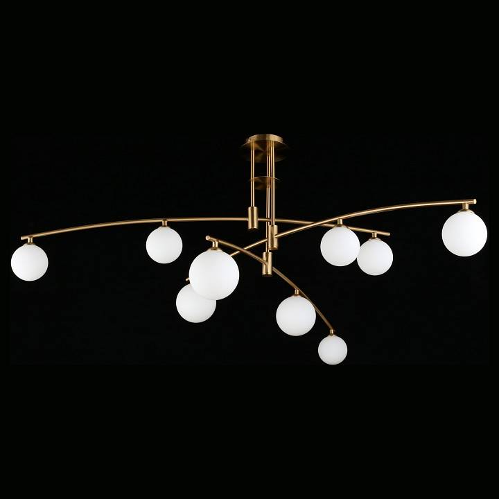 Люстра на штанге Aployt Ewelina 9 ламп APL.621.07.09