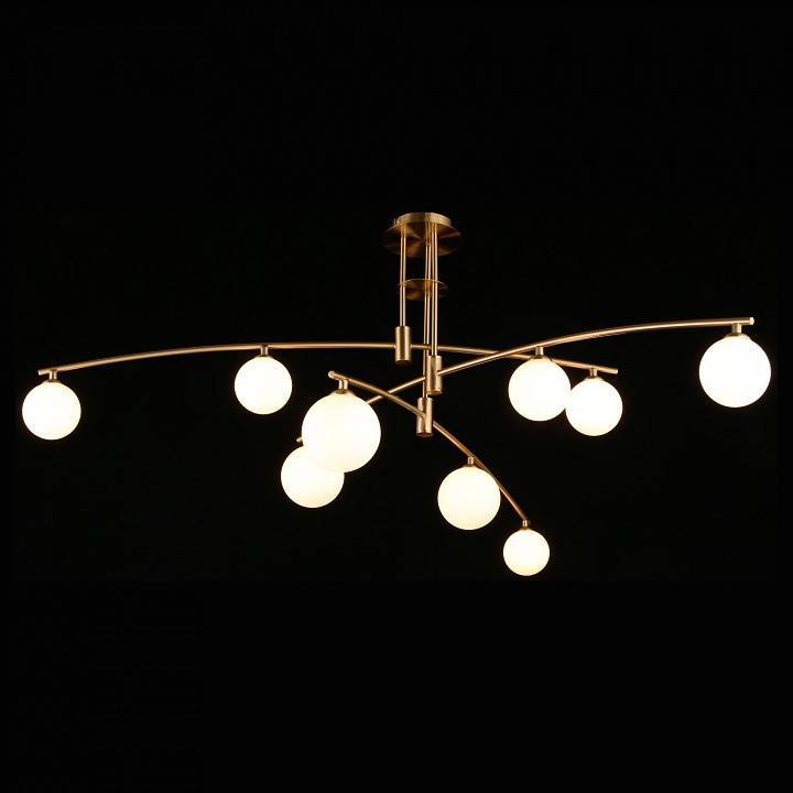 Люстра на штанге Aployt Ewelina 9 ламп APL.621.07.09