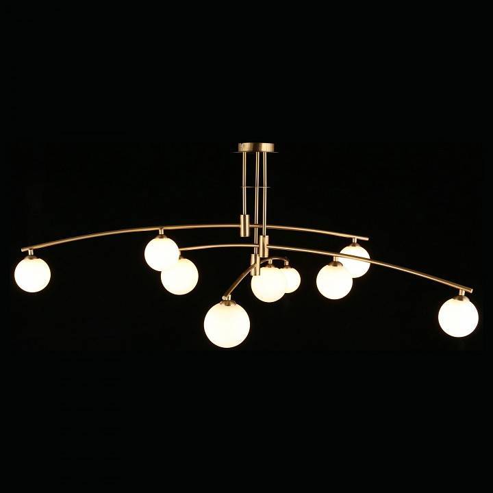 Люстра на штанге Aployt Ewelina 9 ламп APL.621.07.09