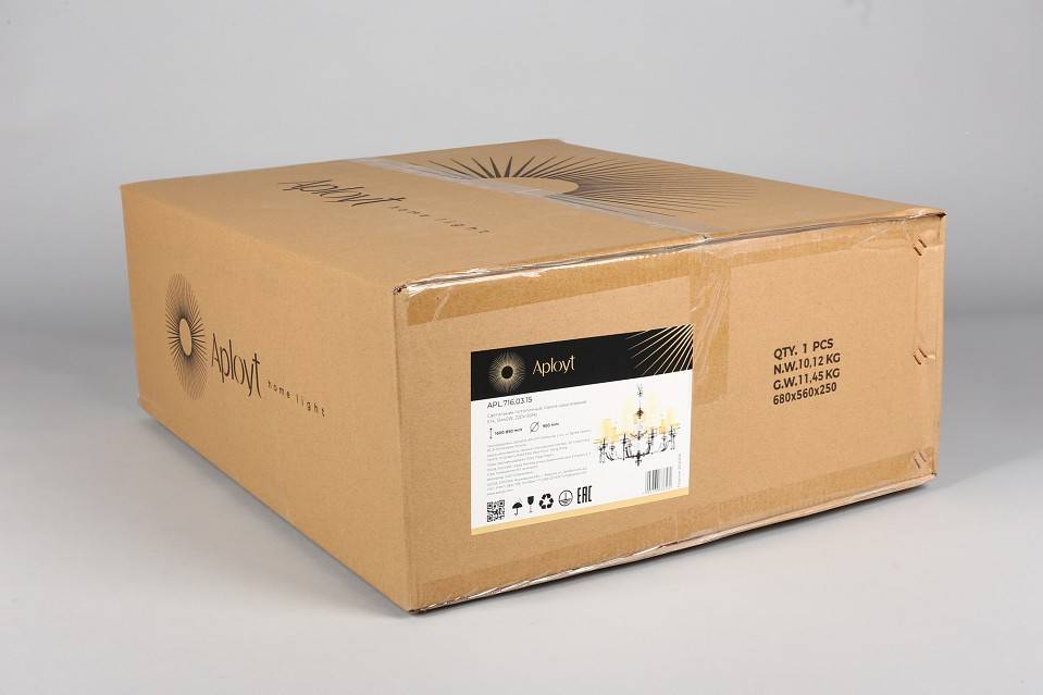 Подвесная люстра Aployt Patricia 15 ламп APL.716.03.15