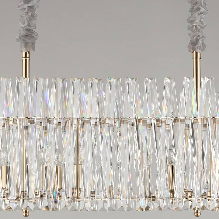 Подвесной светильник Aployt Verene золото 12 ламп APL.808.13.12