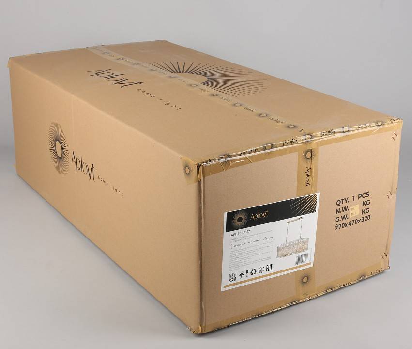 Подвесной светильник Aployt Verene золото 12 ламп APL.808.13.12