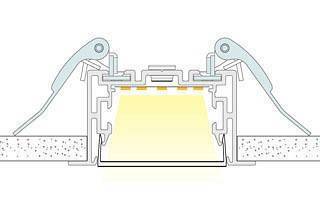 Крепеж Arlight S2-LINIA-F Clip Set 021190
