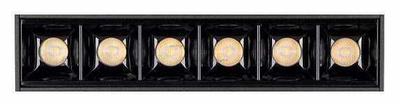 Встраиваемый светильник Arlight MAG-LASER-45-L160-6W Warm3000 (BK, 15 deg, 24V) 026935