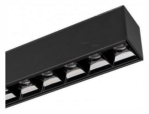 Встраиваемый светильник Arlight MAG-LASER-45-L480 18 Вт 3000 К Black 24V 026941