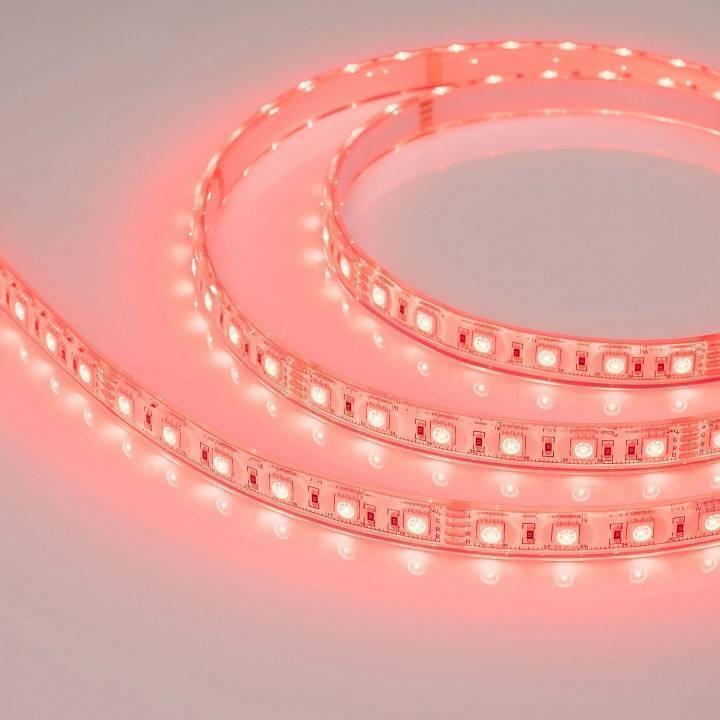 Лента светодиодная Arlight RTW-PS-B60-12mm 24V RGB 14.4 Вт/м IP68 029515(3)