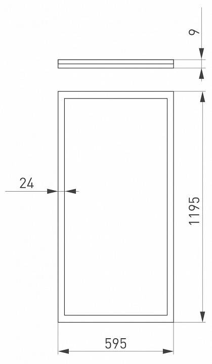 Светильник для потолка Армстронг Arlight INTENSO 043580