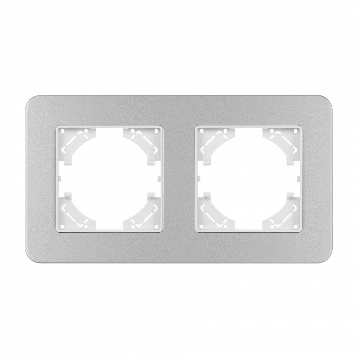 Рамка на 2 поста Arlight AKIRY 049737