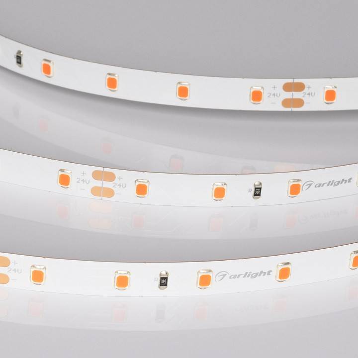 Лента светодиодная Arlight RT-A60-8mm 24V Warm3000 055374
