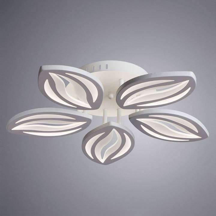 Люстра на штанге Arte Lamp Daisy 5 ламп A1098PL-5WH