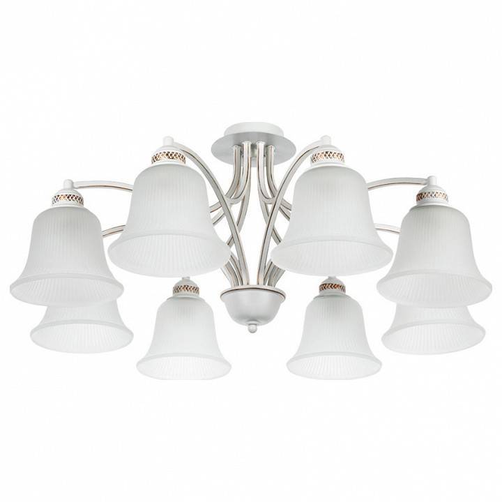 Потолочная люстра Arte Lamp Emma 8 ламп A2713PL-8WG