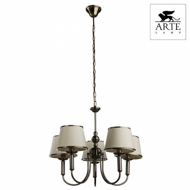 Подвесная люстра Arte Lamp Alice 5 ламп A3579LM-5AB