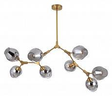 Люстра на штанге Arte Lamp Yuka 8 ламп латунь A4103SP-8PB