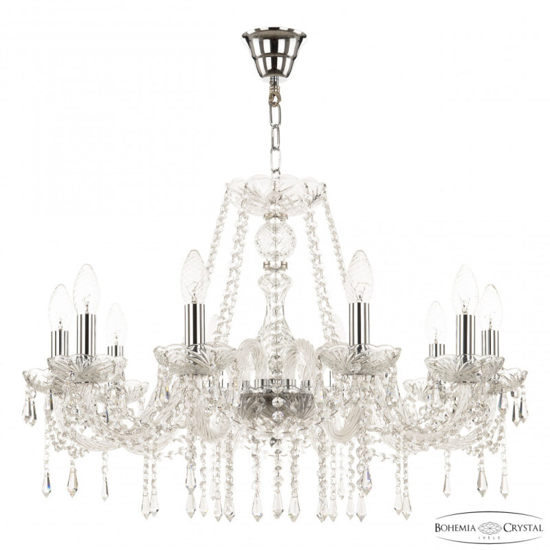 Подвесная люстра Bohemia Ivele Crystal 104 104/10/240 Ni