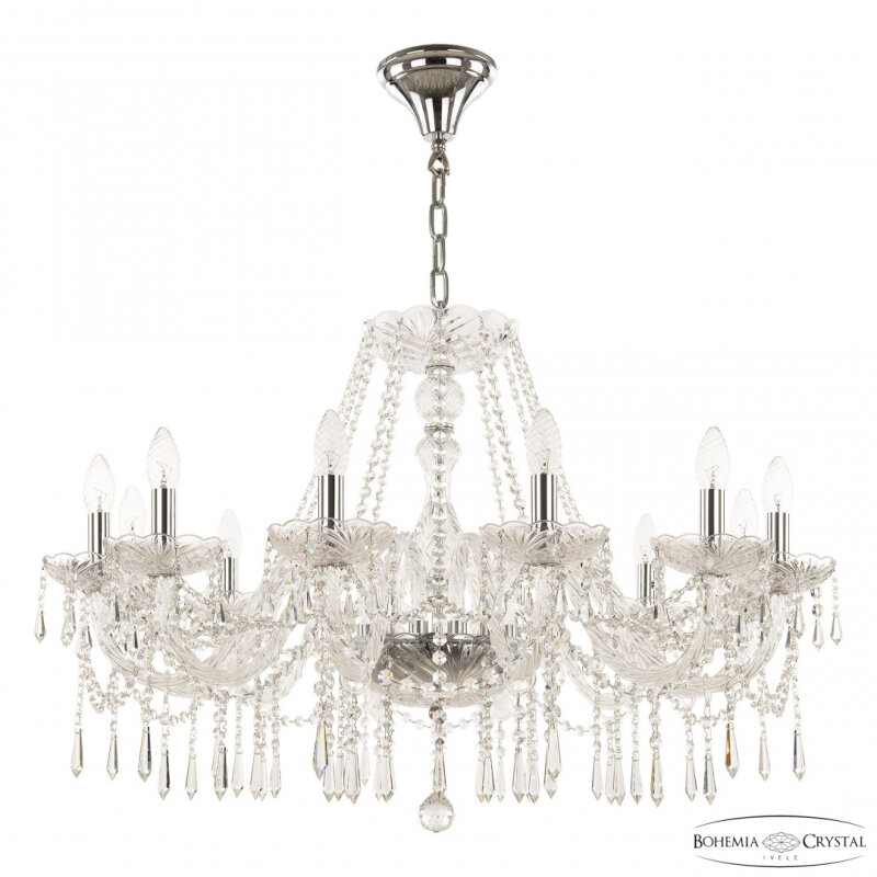 Подвесная люстра Bohemia Ivele Crystal 104 104/12/300 Ni