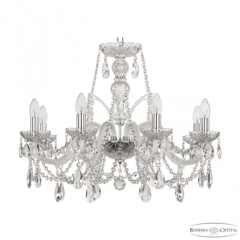 Подвесная люстра Bohemia Ivele Crystal 105 105/8/240 Ni