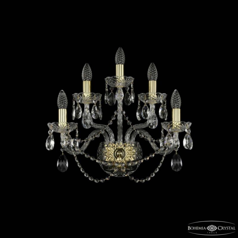 Бра Bohemia Ivele Crystal 1402 1402B/2+2+1/195/XL G
