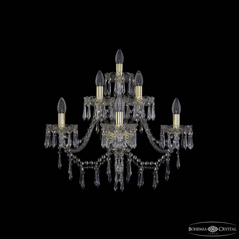 Бра Bohemia Ivele Crystal 1403 1403B/3+2+1/240/XL G