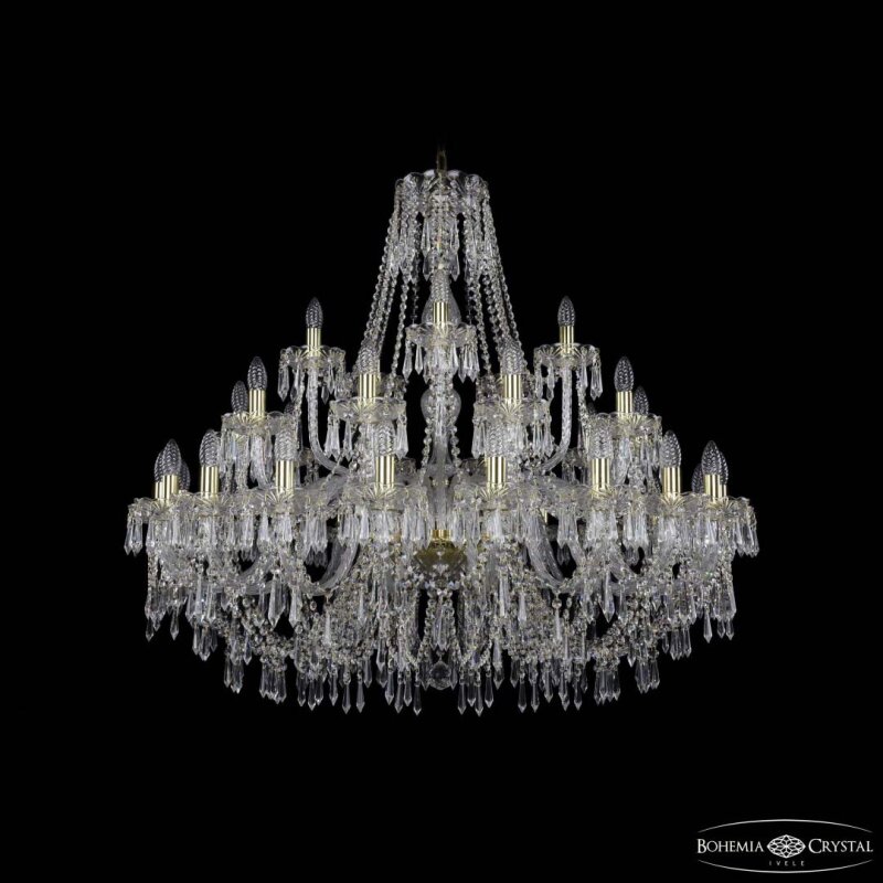 Подвесная люстра Bohemia Ivele Crystal 1403 1403/20+10+5/400 G