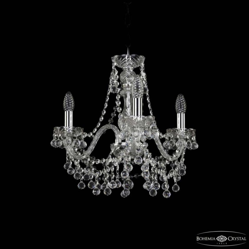 Подвесная люстра Bohemia Ivele Crystal 1409 1409/3/160 Ni