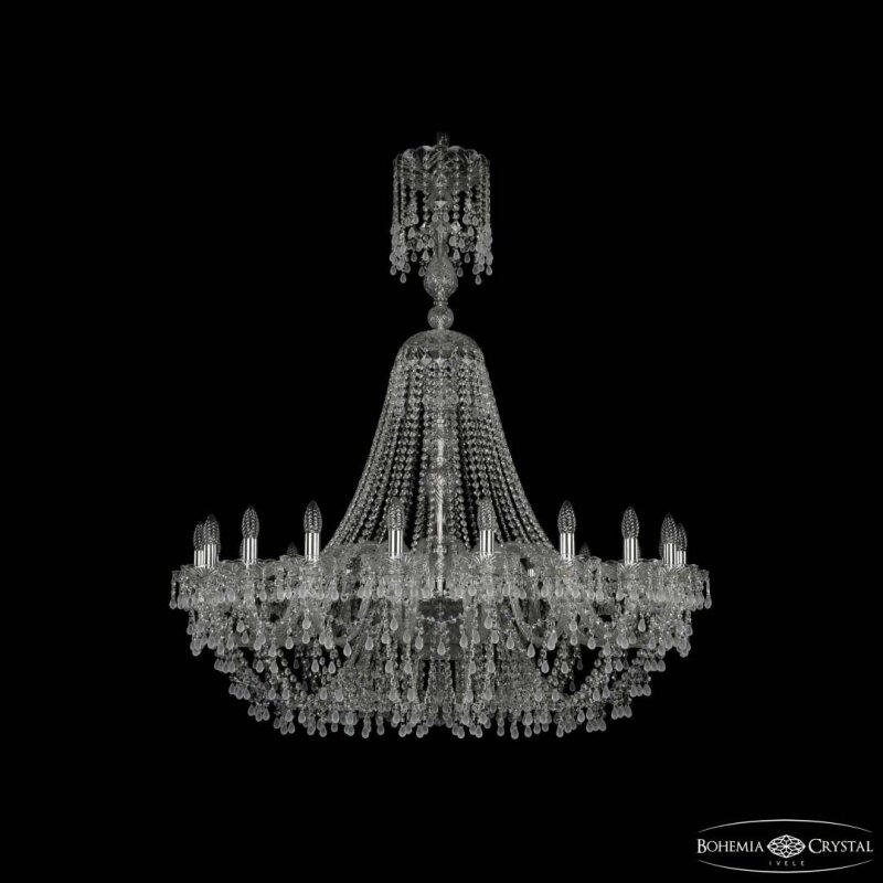 Подвесная люстра Bohemia Ivele Crystal 1410 1410/20/400/XL-130 Ni V0300