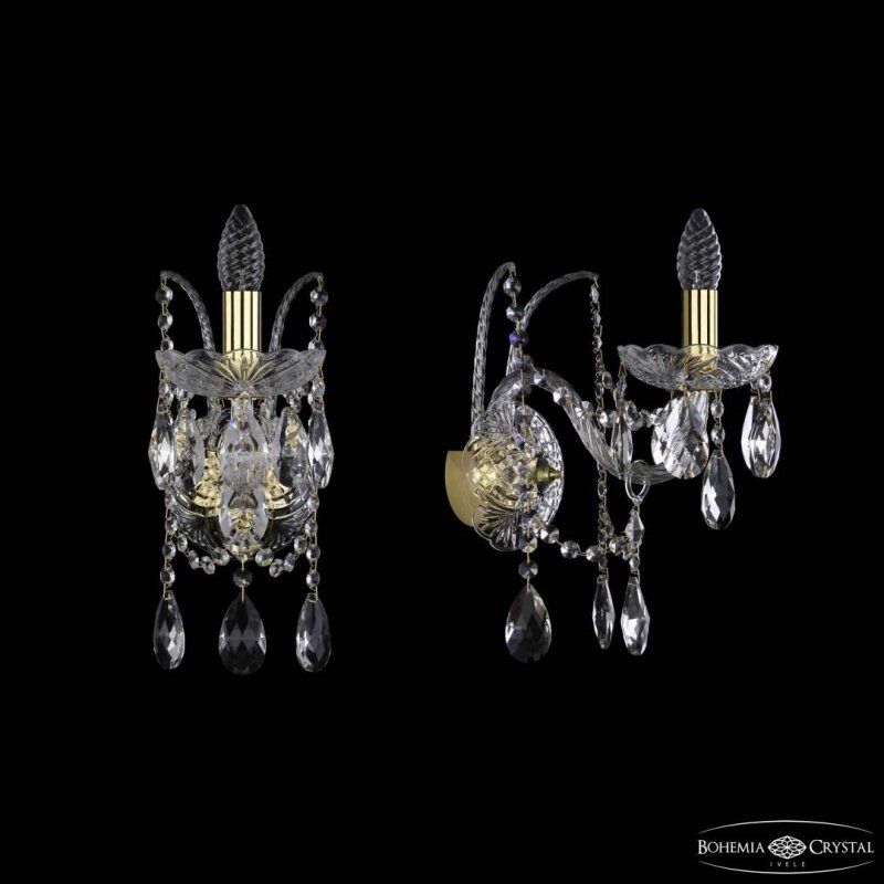 Бра Bohemia Ivele Crystal 1411 1411B/1/195/XL G