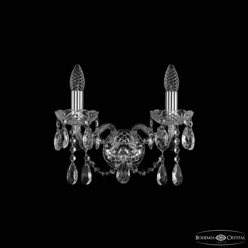 Бра Bohemia Ivele Crystal 1413 1413B/2/141 Ni