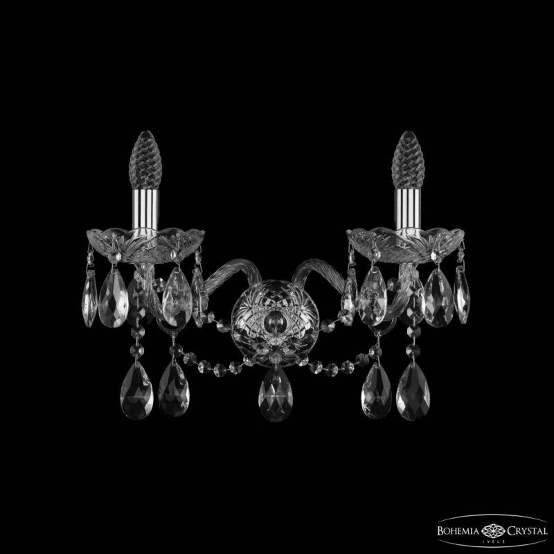 Бра Bohemia Ivele Crystal 1413 1413B/2/200/XL Ni