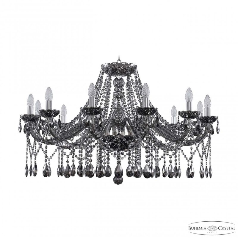 Подвесная люстра Bohemia Ivele Crystal 1413 1413/12/360 G M731