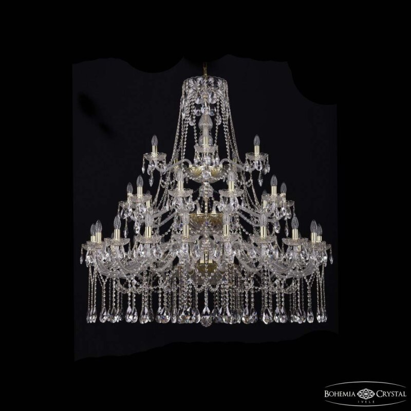 Подвесная люстра Bohemia Ivele Crystal 1413 1413/20+10+5/460/3d G