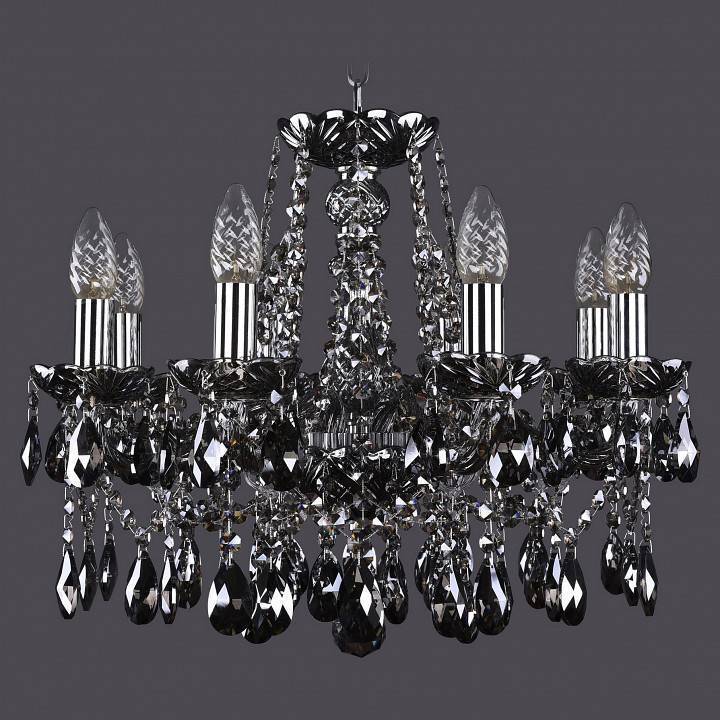 Подвесная люстра Bohemia Ivele Crystal 1413 1413/8/165/NI/M781