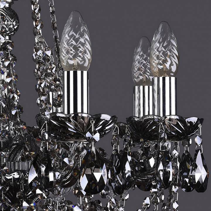 Подвесная люстра Bohemia Ivele Crystal 1413 1413/8/165/NI/M781
