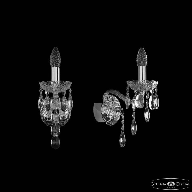 Бра Bohemia Ivele Crystal 1415 1415B/1/141 Ni