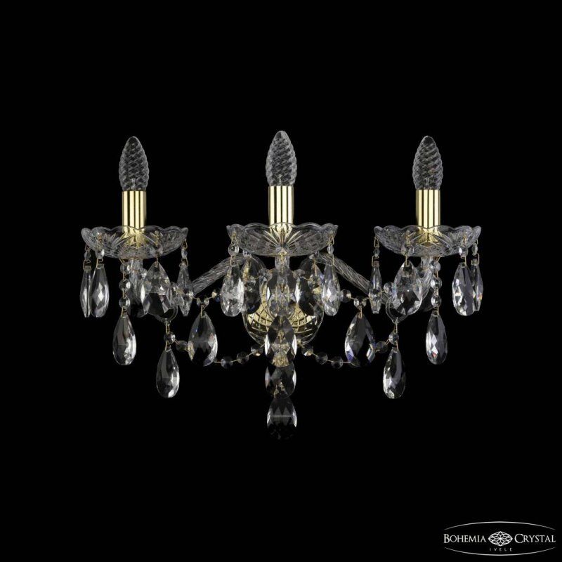 Бра Bohemia Ivele Crystal 1415 1415B/3/200/XL G