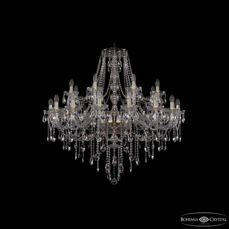 Подвесная люстра Bohemia Ivele Crystal 1415 1415/16+8/400 G