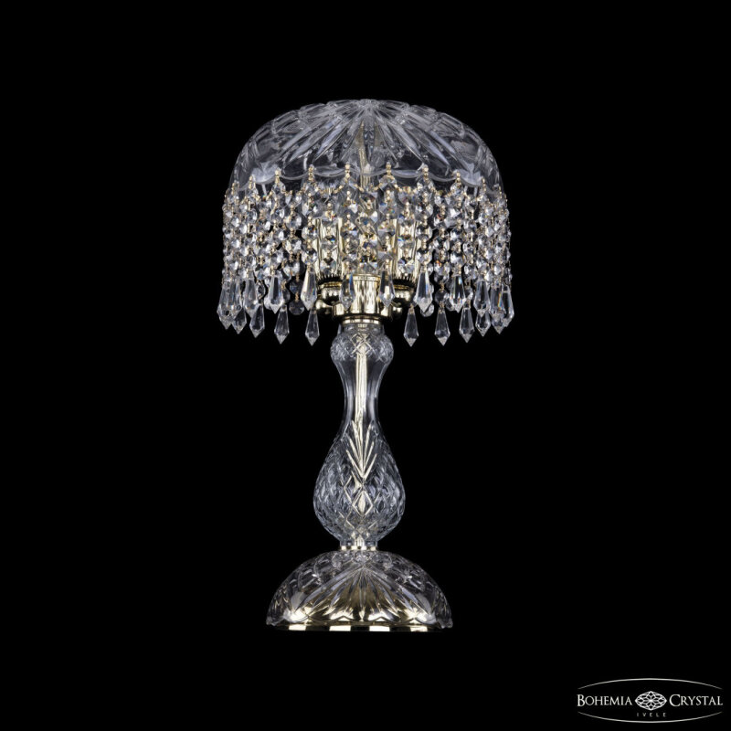 Настольная лампа декоративная Bohemia Ivele Crystal 1478 14781L1/25 G Drops