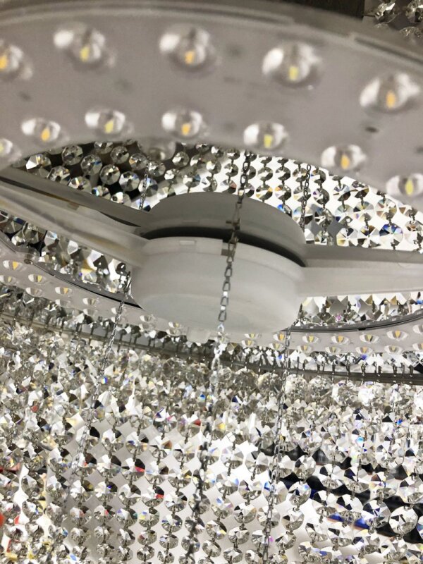 Потолочная люстра Bohemia Ivele Crystal 1932 19321/35IV/LED-DIM Ni