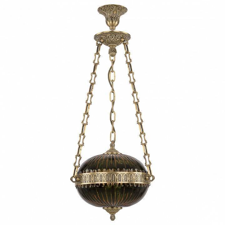 Подвесной светильник Bohemia Ivele Crystal 7100 71000P/30 FP Amber-Green/H-1K