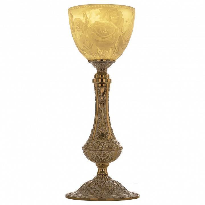 Настольная лампа декоративная Bohemia Ivele Crystal 7100 71100L/15 GW P1 Rose