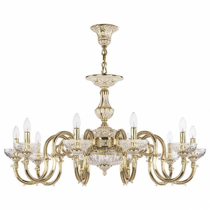 Подвесная люстра Bohemia Ivele Crystal 7203 72203P/10/300 GW P Clear/M-1G
