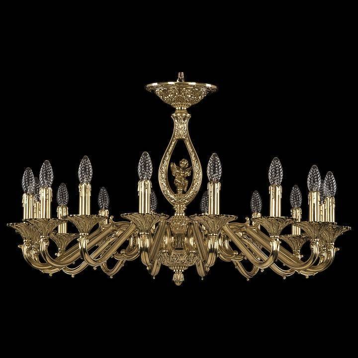 Подвесная люстра Bohemia Ivele Crystal 7202 72402/16/300 G FA1B