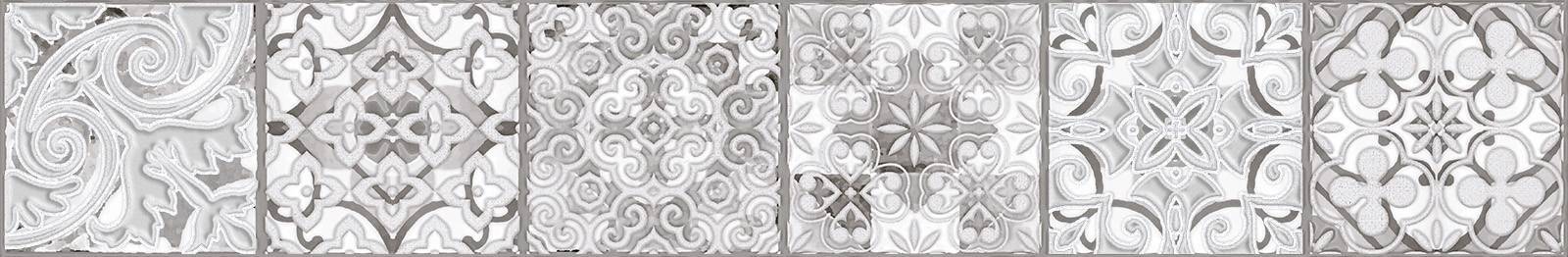 Бордюр Alma Ceramica Birma 82х500х8.5 мм BWU58BIR707