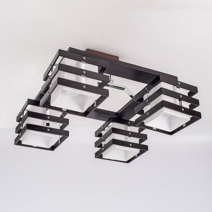 Люстра на штанге Citilux Киото 4хE27 CL133141