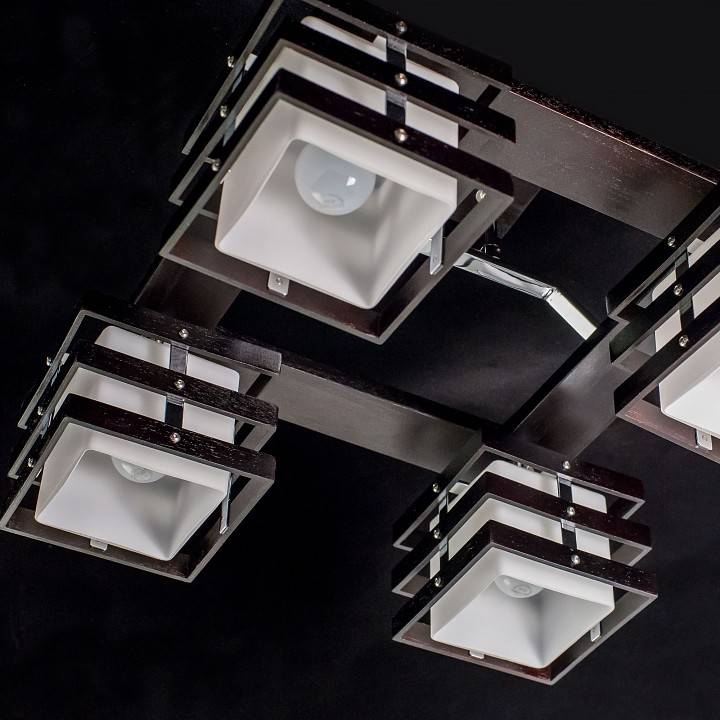 Люстра на штанге Citilux Киото 4хE27 CL133141