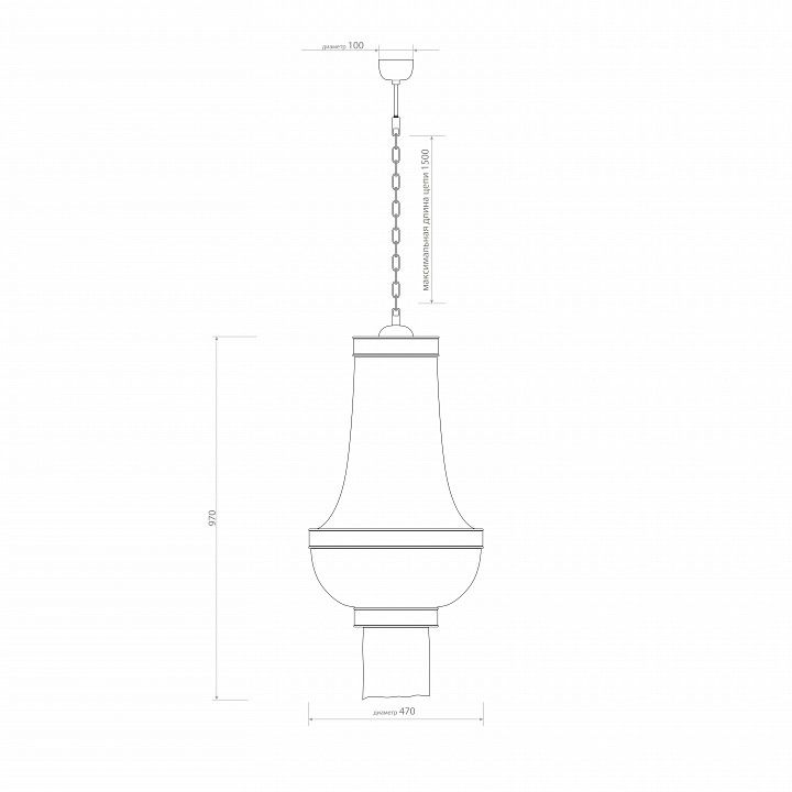 Подвесная люстра Covali  JPL-10476a