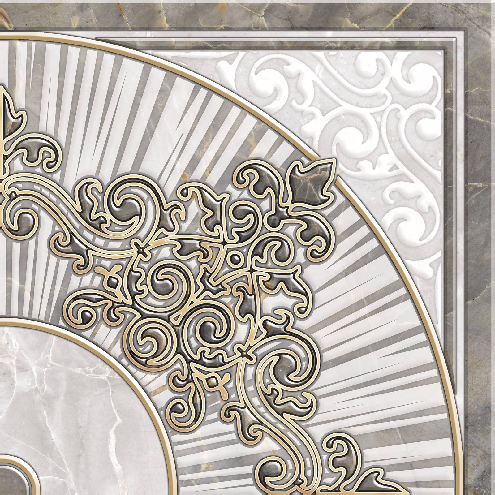 Декор Alma Ceramica Mitra 418х418х8 мм DFU03MIT024