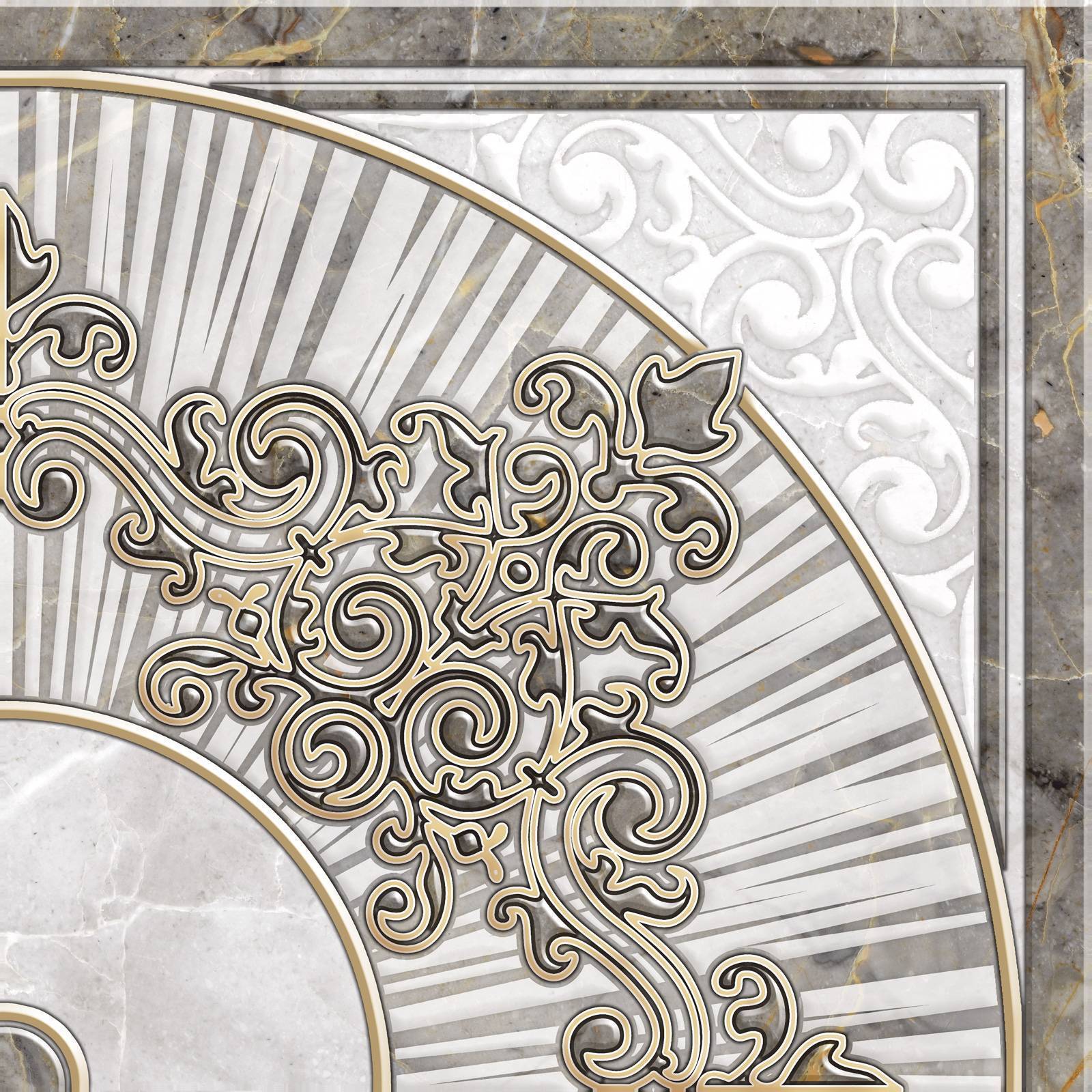 Декор Alma Ceramica Mitra 418х418х8 мм DFU03MIT024