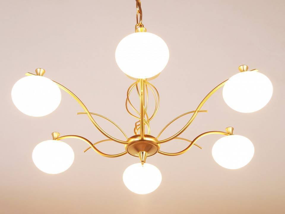 Подвесная люстра Doge Luce 6418 6 ламп 6418/6.31