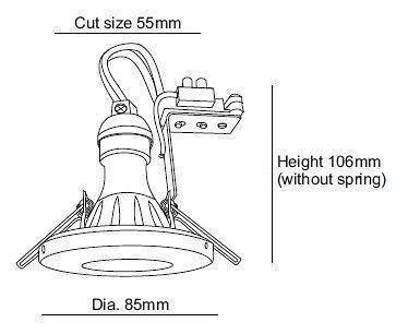 Встраиваемый светильник Deko-Light Alcor IP54 110014
