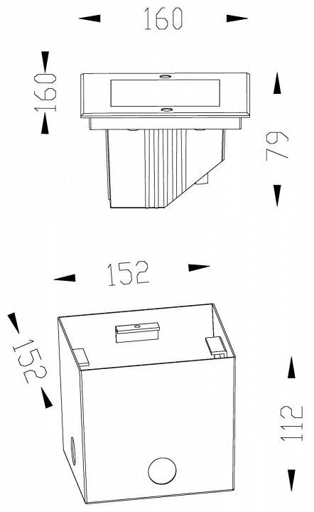 Светильник встраиваемый в грунт Deko-Light Square I WWA 730199